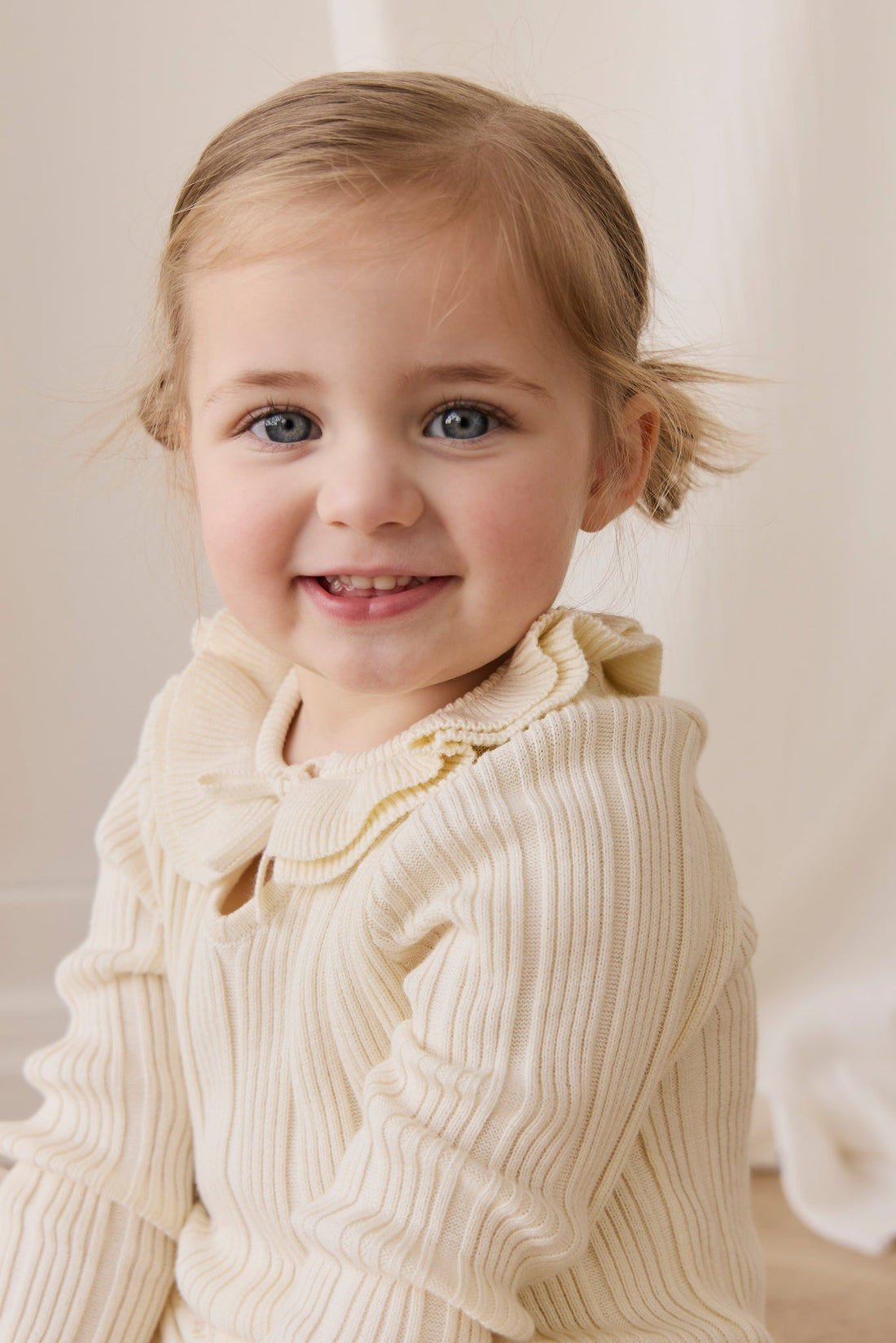 Lilah Jumper - Parchment Childrens Top from Jamie Kay USA