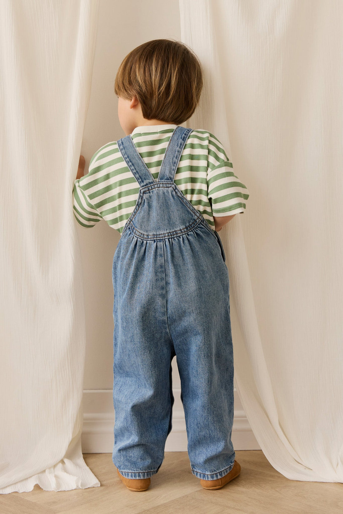 Cecil Overall - Vintage Denim Childrens Overall from Jamie Kay USA