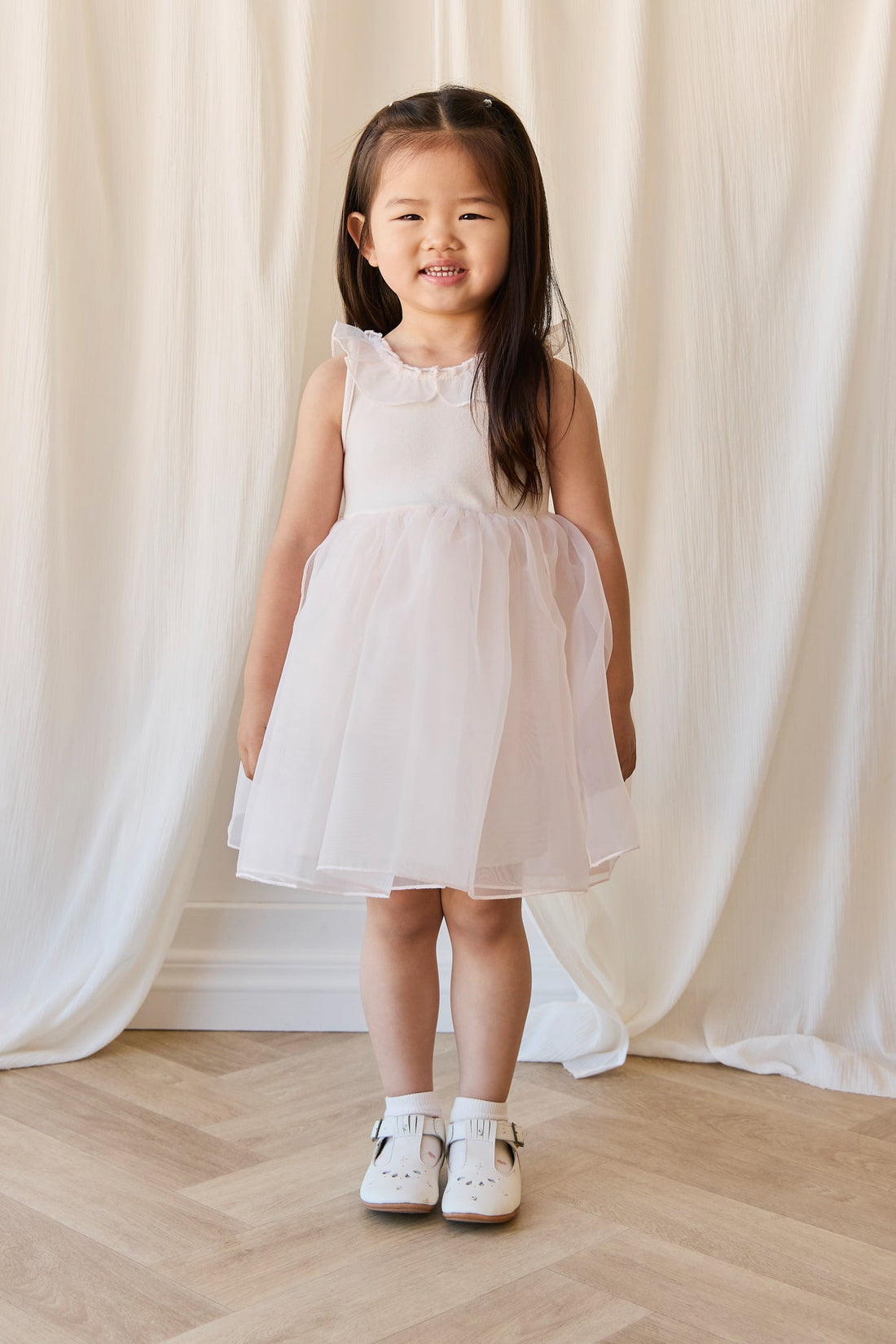 Adalyn Dress - Blushed Rose Childrens Dress from Jamie Kay USA