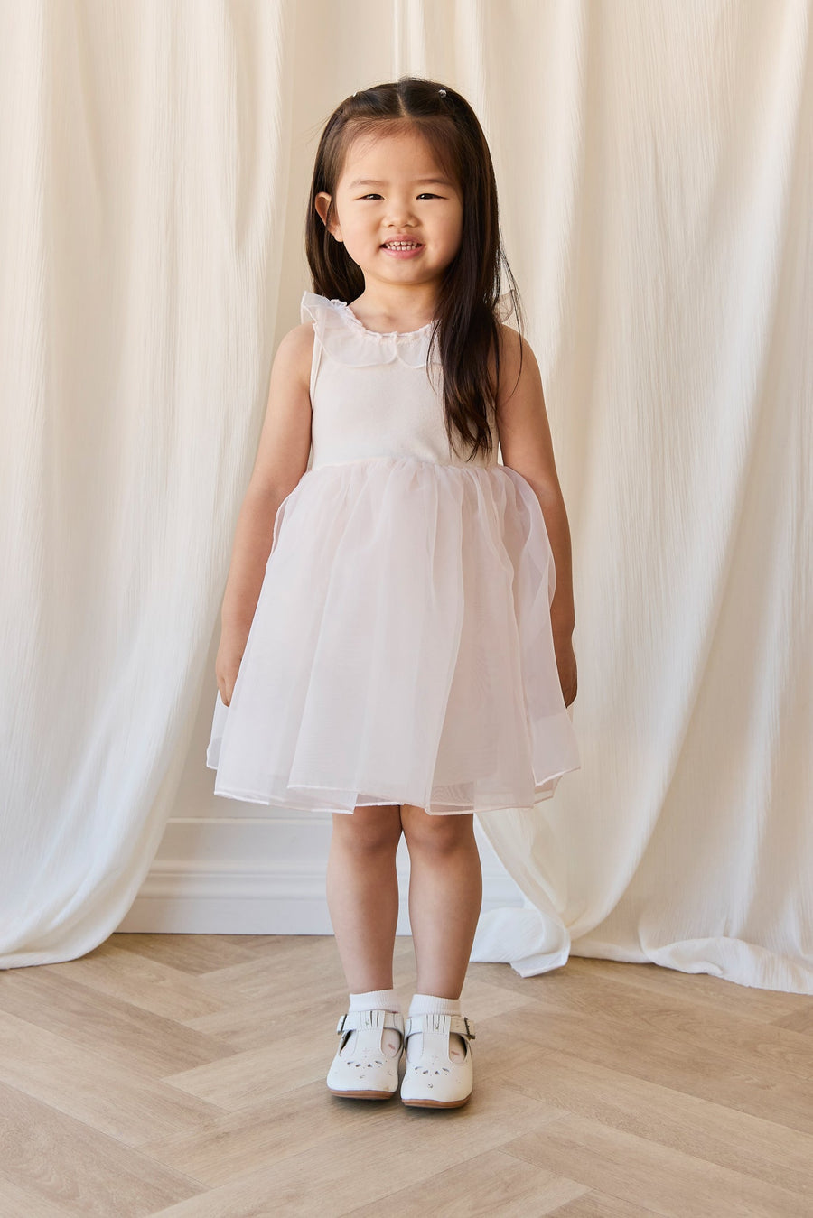 Adalyn Dress - Blushed Rose Childrens Dress from Jamie Kay USA