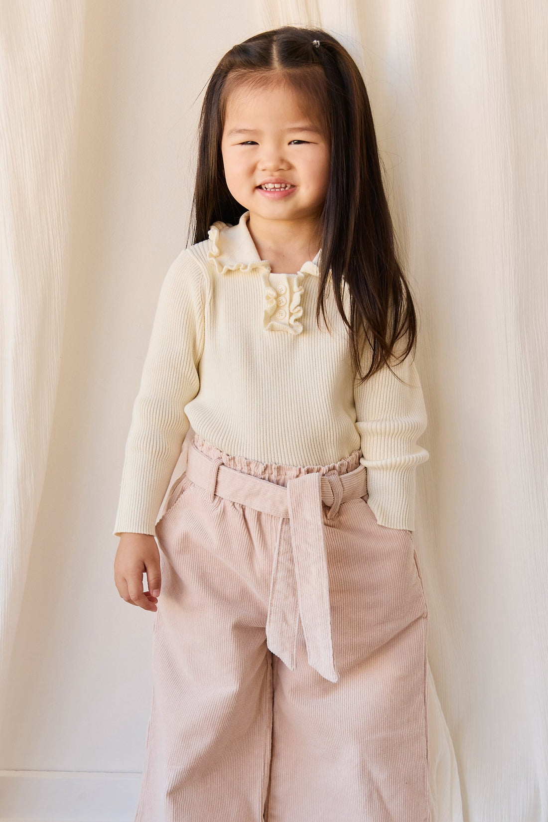 Cleo Top - Parchment Childrens Top from Jamie Kay USA