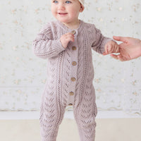 Nolah Onepiece - Lavender Marle Childrens Onepiece from Jamie Kay USA