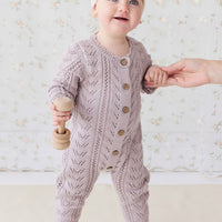 Nolah Onepiece - Lavender Marle Childrens Onepiece from Jamie Kay USA