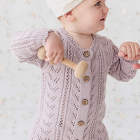 Nolah Onepiece - Lavender Marle Childrens Onepiece from Jamie Kay USA