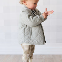 Harley Bomber Jacket - Sage Childrens Jacket from Jamie Kay USA