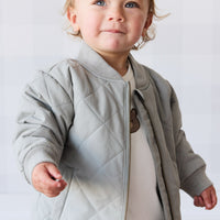 Harley Bomber Jacket - Sage Childrens Jacket from Jamie Kay USA