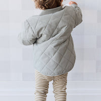 Harley Bomber Jacket - Sage Childrens Jacket from Jamie Kay USA