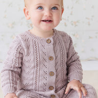 Nolah Onepiece - Lavender Marle Childrens Onepiece from Jamie Kay USA