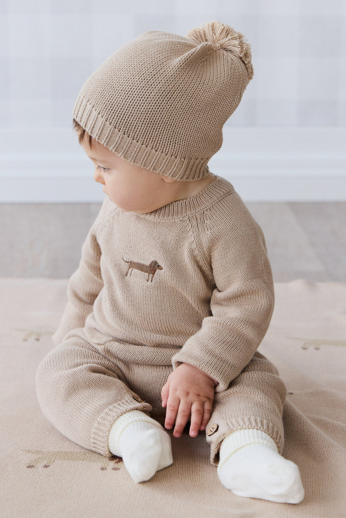 Ethan Hat - Fawn Childrens Hat from Jamie Kay USA