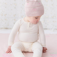 Juliette Beanie - Strawberry Childrens Hat from Jamie Kay USA