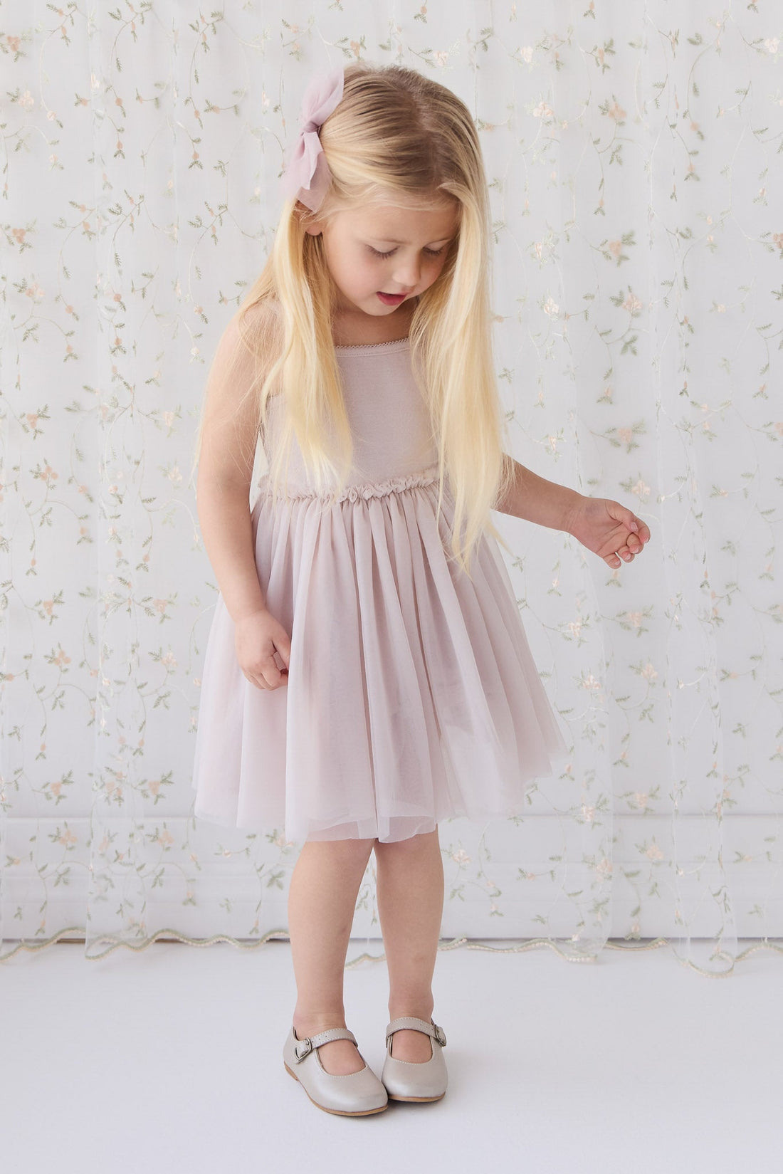 Elianna Dress - Violet Tint Childrens Dress from Jamie Kay USA