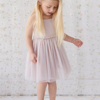 Elianna Dress - Violet Tint Childrens Dress from Jamie Kay USA