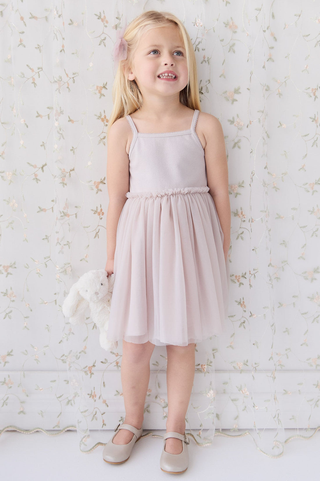 Elianna Dress - Violet Tint Childrens Dress from Jamie Kay USA