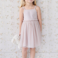 Elianna Dress - Violet Tint Childrens Dress from Jamie Kay USA