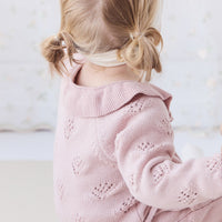 Lilah Onepiece - Ballet Pink Marle Childrens Onepiece from Jamie Kay USA