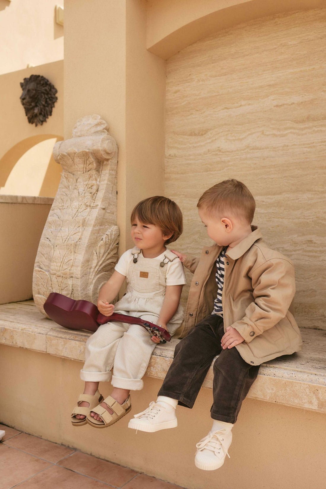 Preston Jacket - Brioche Childrens Jacket from Jamie Kay USA