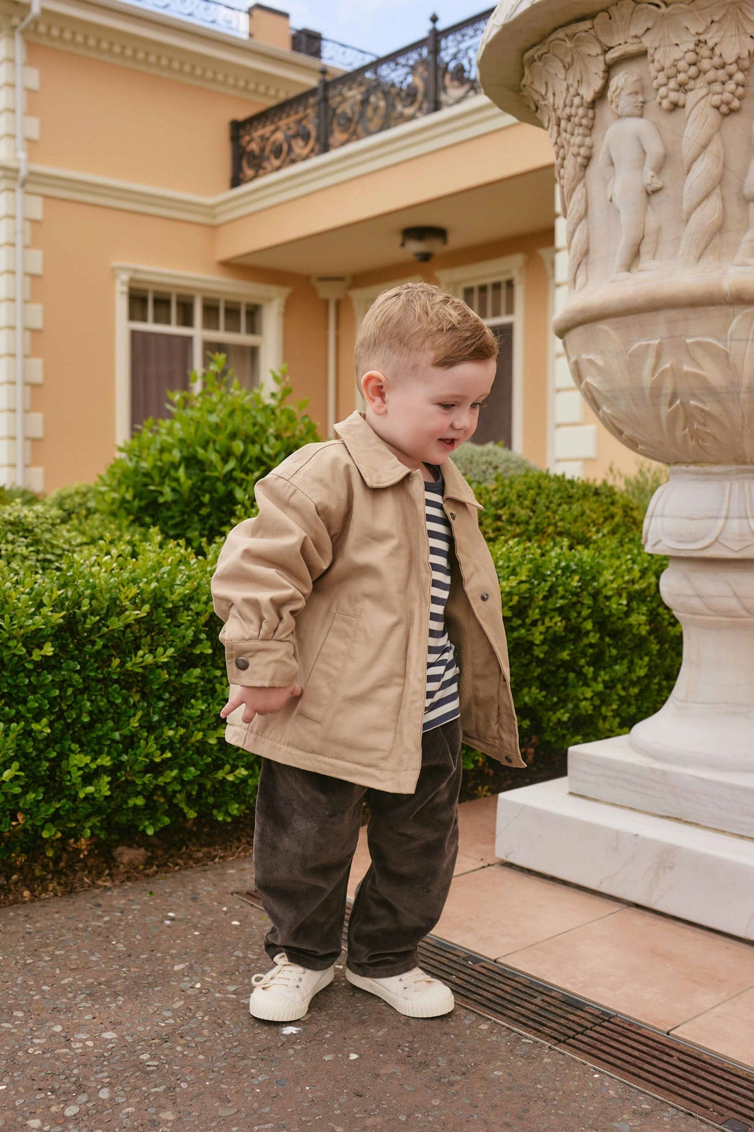 Preston Jacket - Brioche Childrens Jacket from Jamie Kay USA