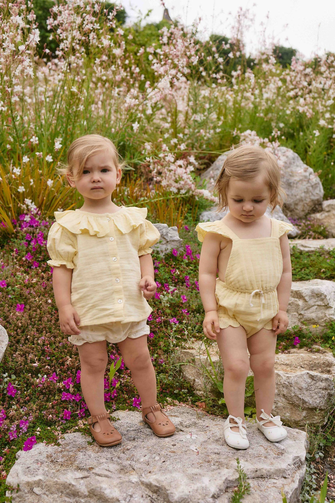 Organic Cotton Muslin Alora Top - Sunshine Childrens Top from Jamie Kay USA