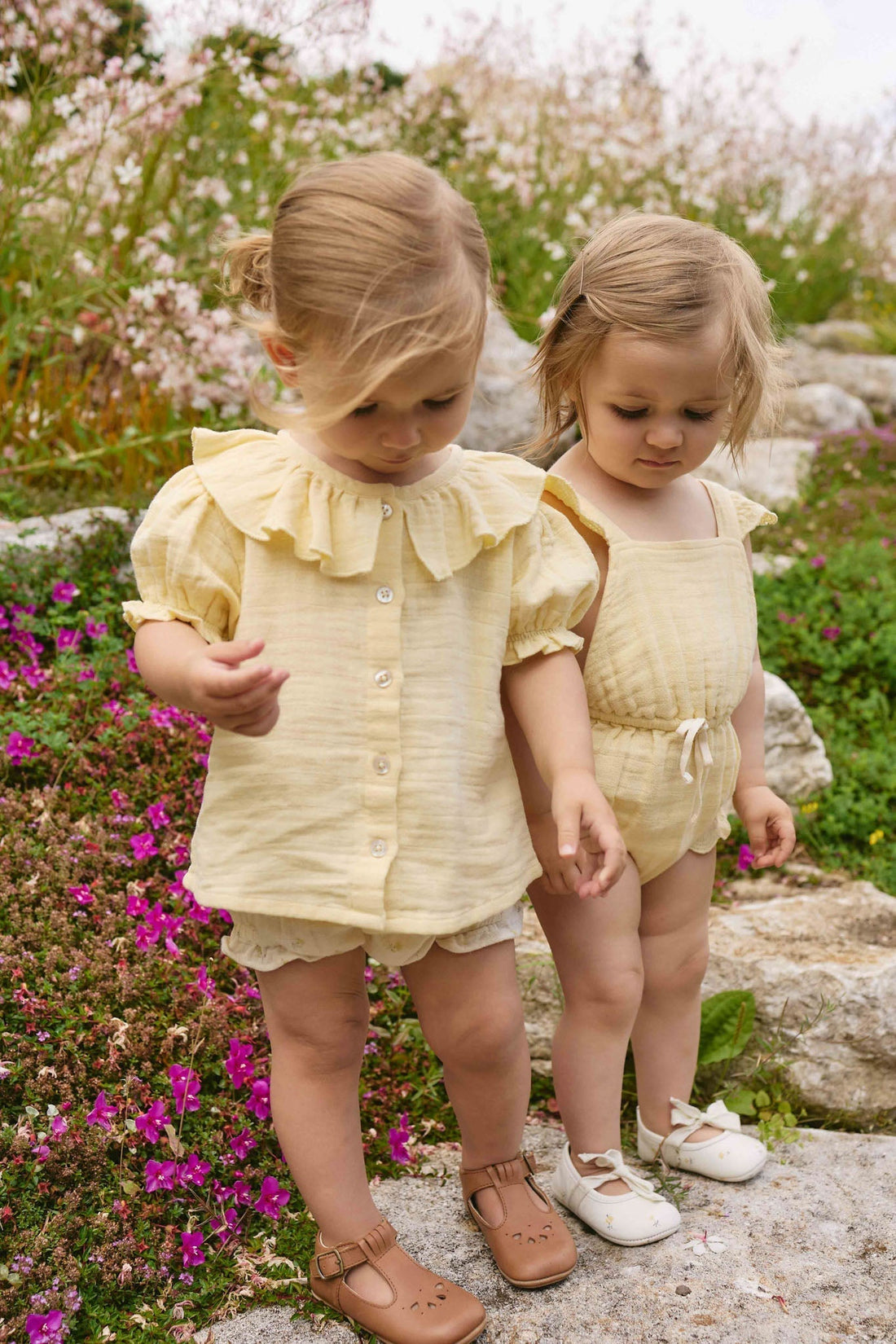 Organic Cotton Muslin Alora Top - Sunshine Childrens Top from Jamie Kay USA