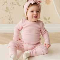 Organic Cotton Modal Everyday Legging - Trinket Childrens Legging from Jamie Kay USA