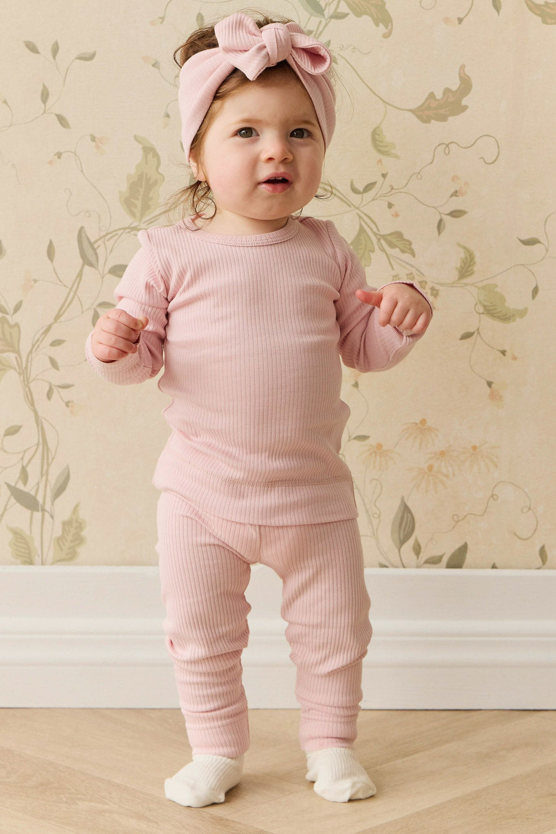 Organic Cotton Modal Everyday Legging - Trinket Childrens Legging from Jamie Kay USA
