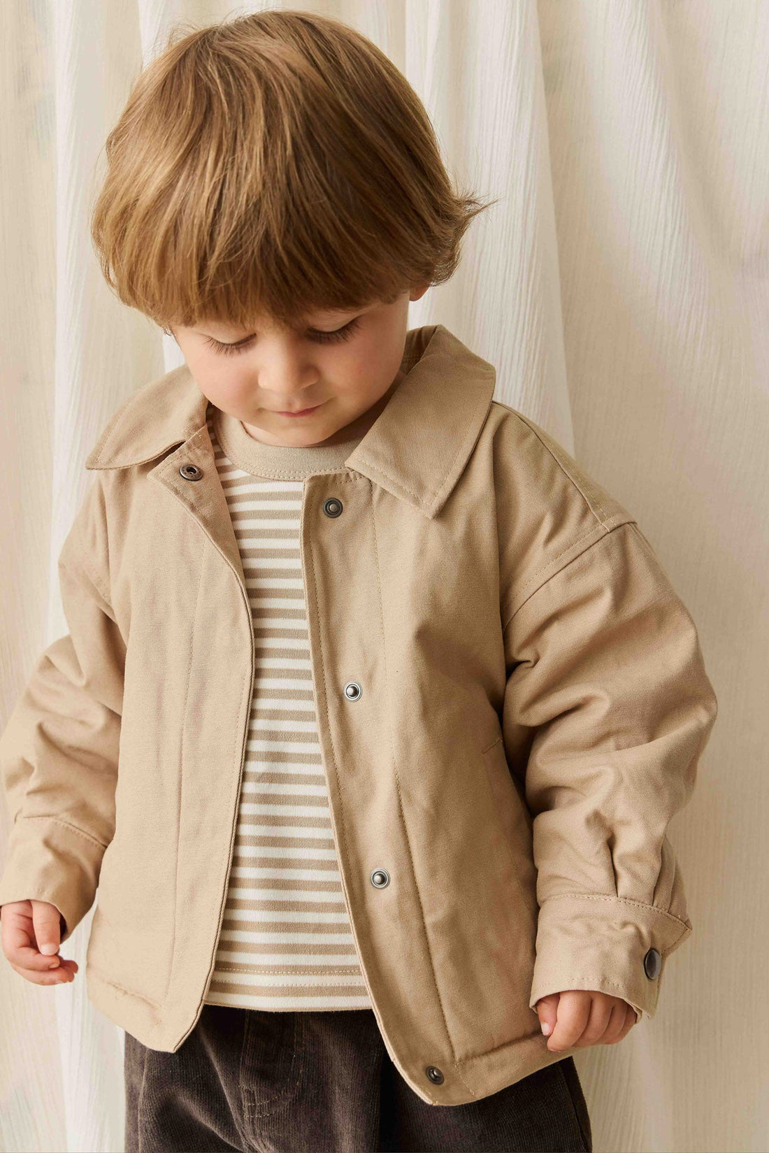 Preston Jacket - Brioche Childrens Jacket from Jamie Kay USA