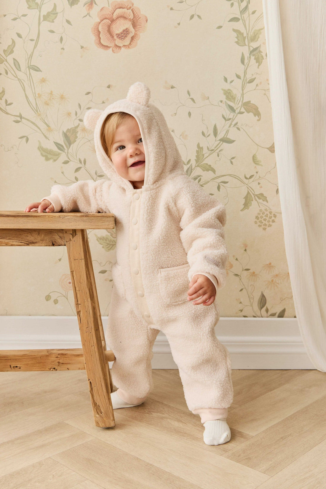 Lenny Onepiece - Blushed Rose Childrens Onepiece from Jamie Kay USA