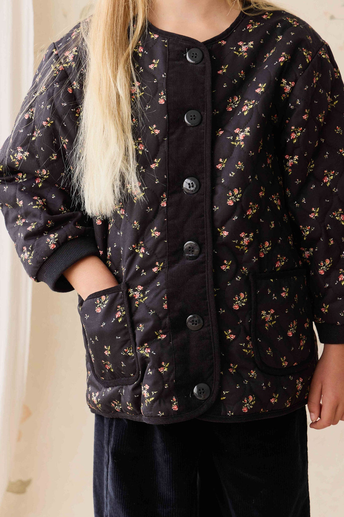 Sierra Jacket - Bianca Noir Childrens Jacket from Jamie Kay USA