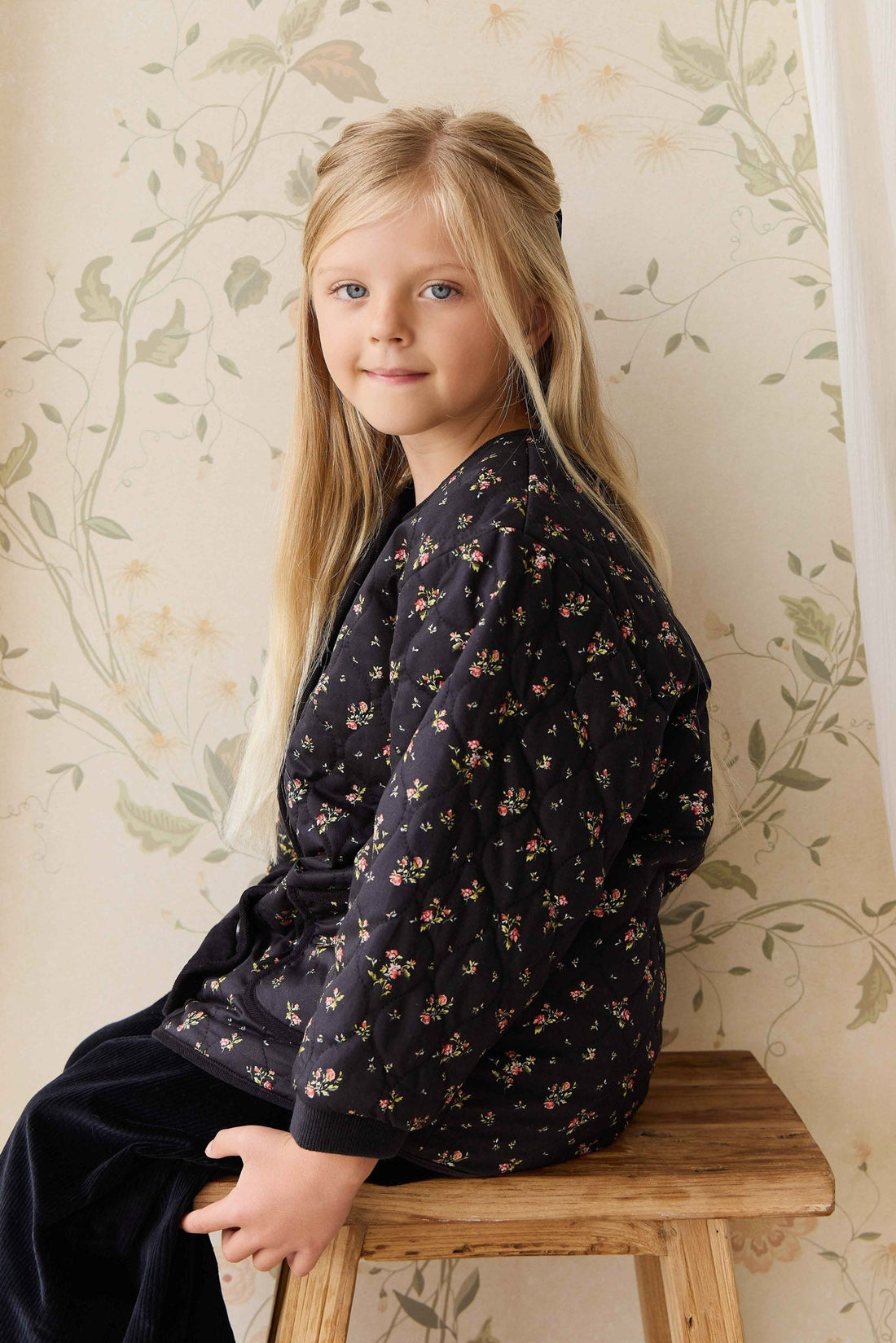 Sierra Jacket - Bianca Noir Childrens Jacket from Jamie Kay USA