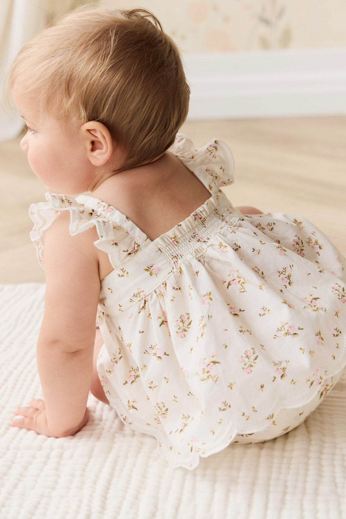 Organic Cotton Haylen Top - Bianca Antique Childrens Top from Jamie Kay USA