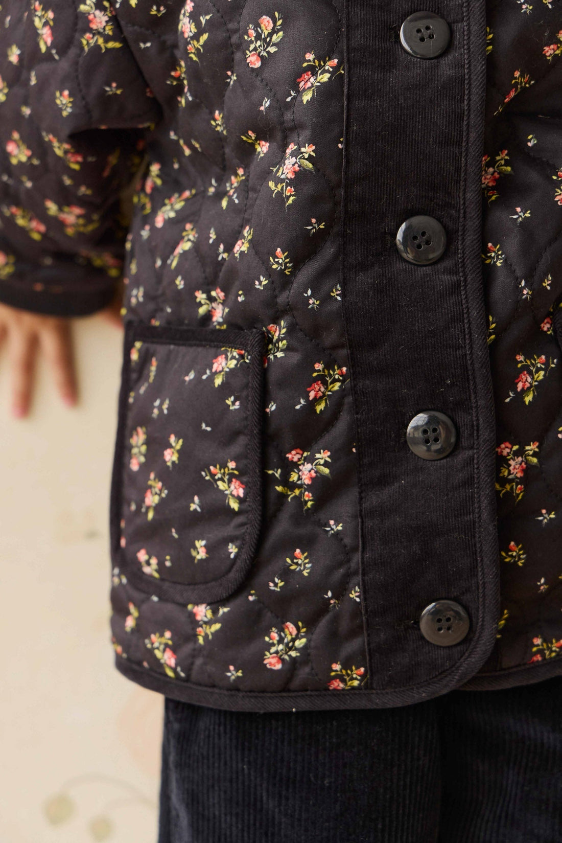 Sierra Jacket - Bianca Noir Childrens Jacket from Jamie Kay USA