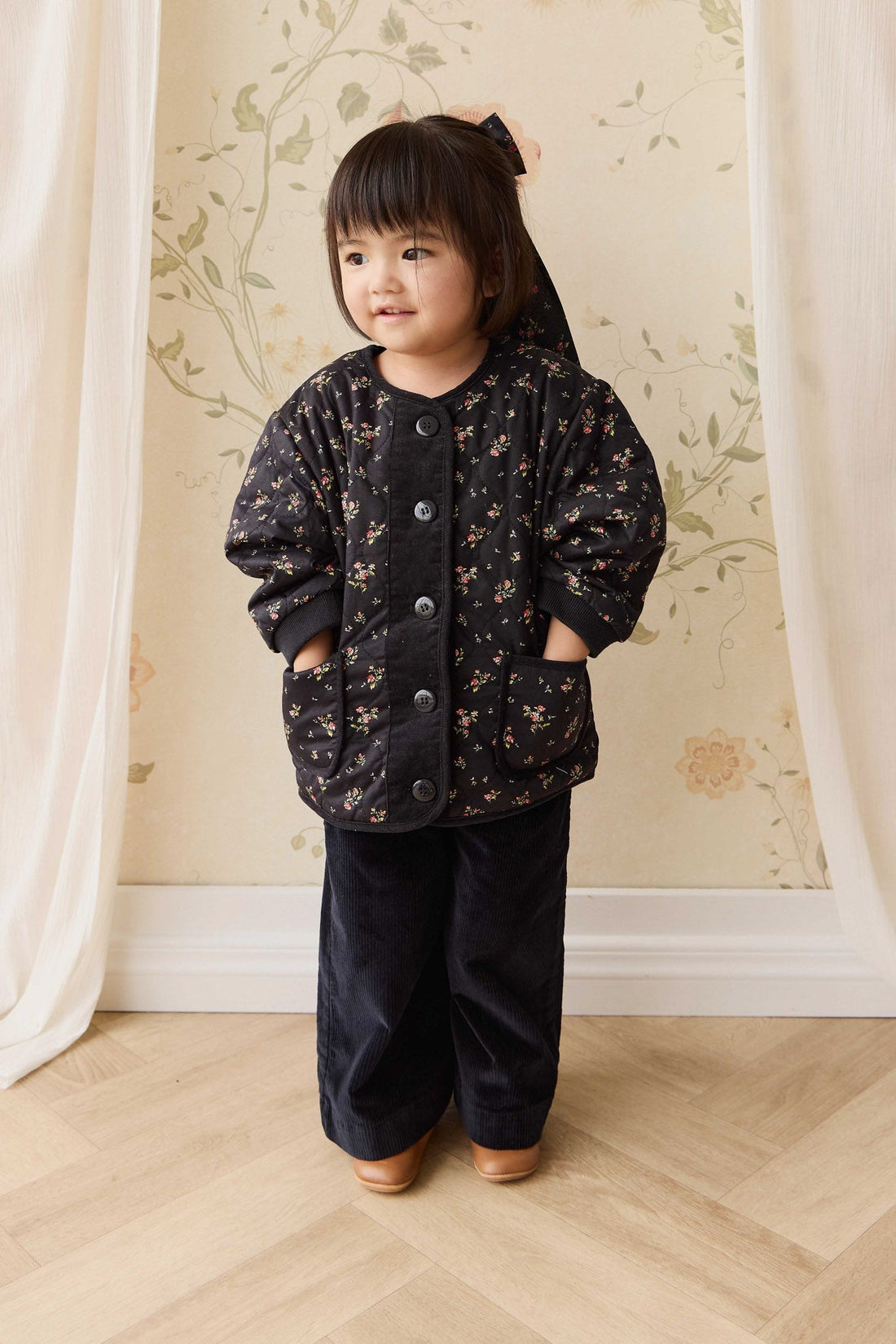 Sierra Jacket - Bianca Noir Childrens Jacket from Jamie Kay USA