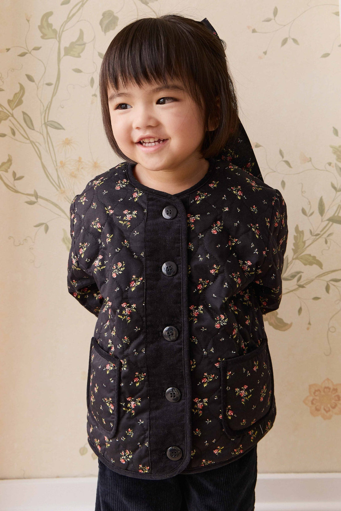 Sierra Jacket - Bianca Noir Childrens Jacket from Jamie Kay USA