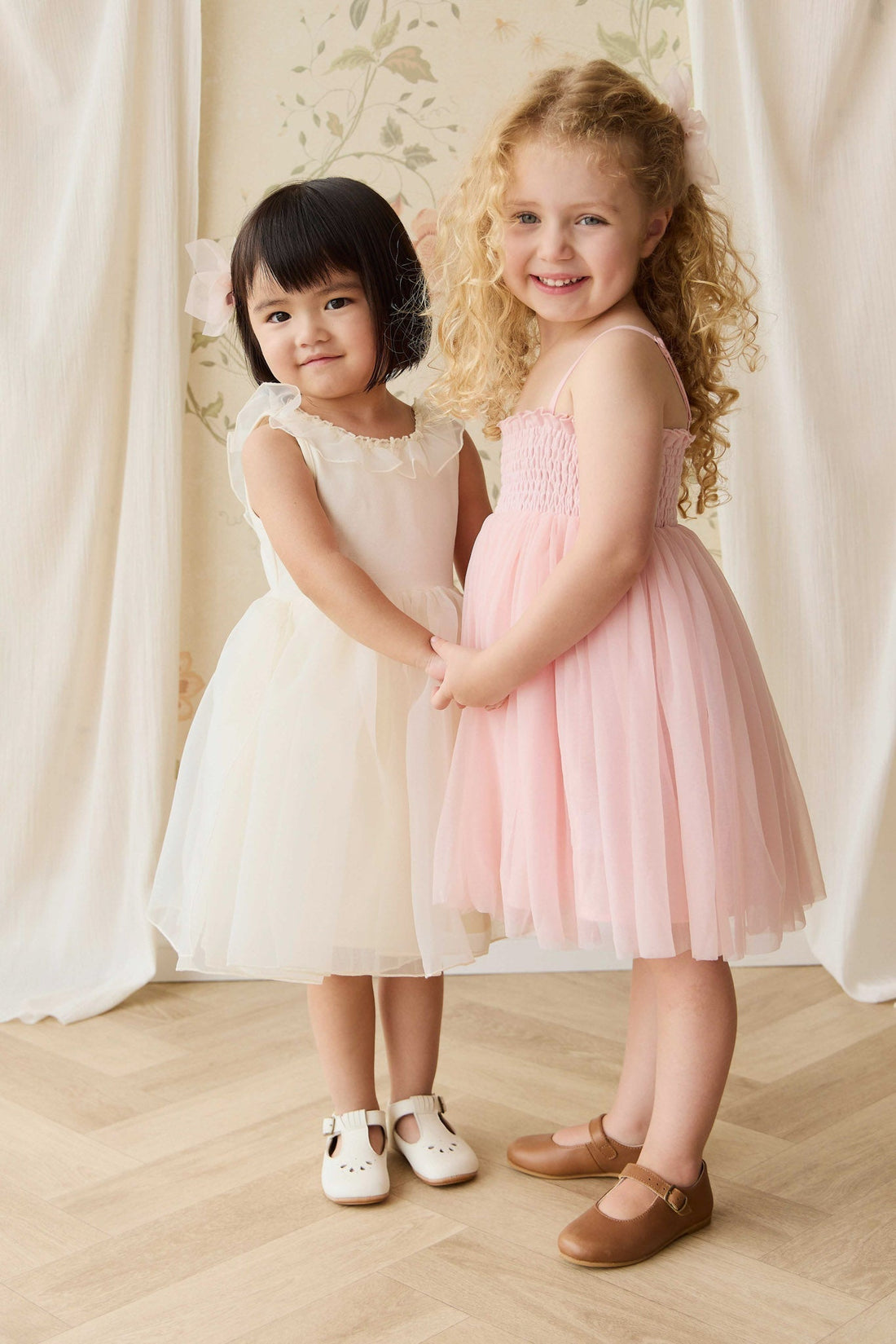 Adalyn Dress - Parchment Childrens Dress from Jamie Kay USA