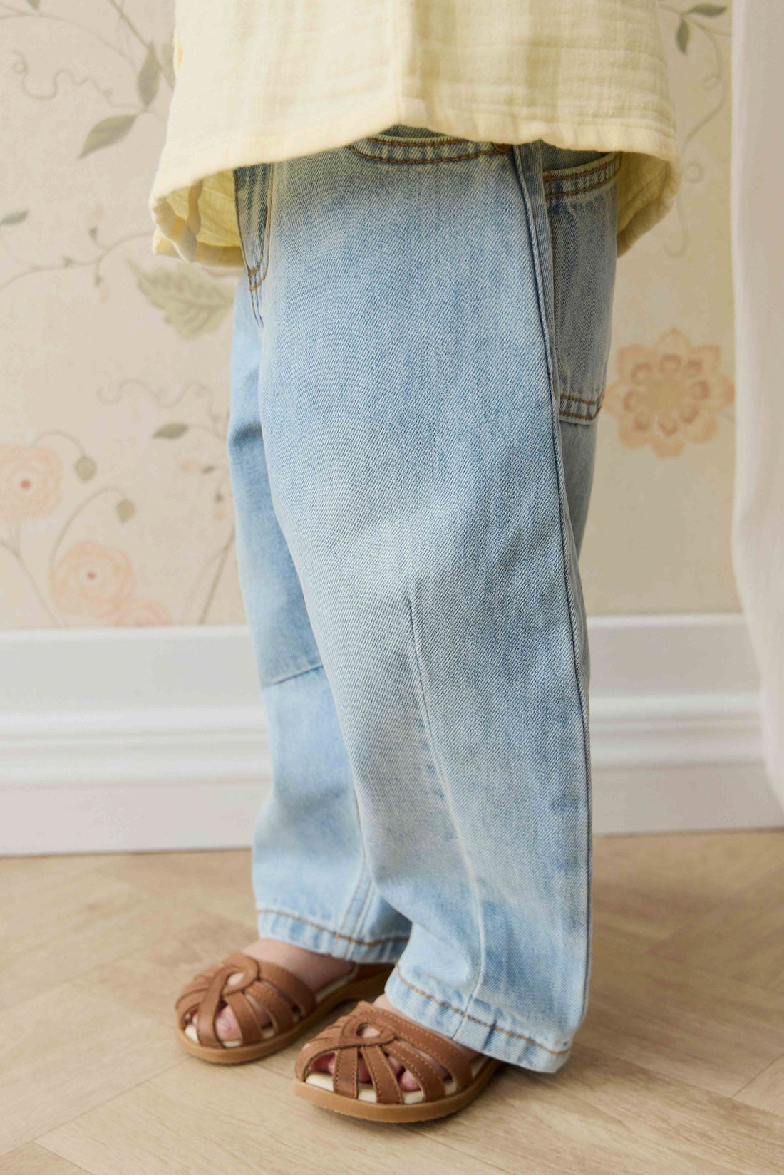 Sierra Pant - Antique Blue Childrens Pant from Jamie Kay USA