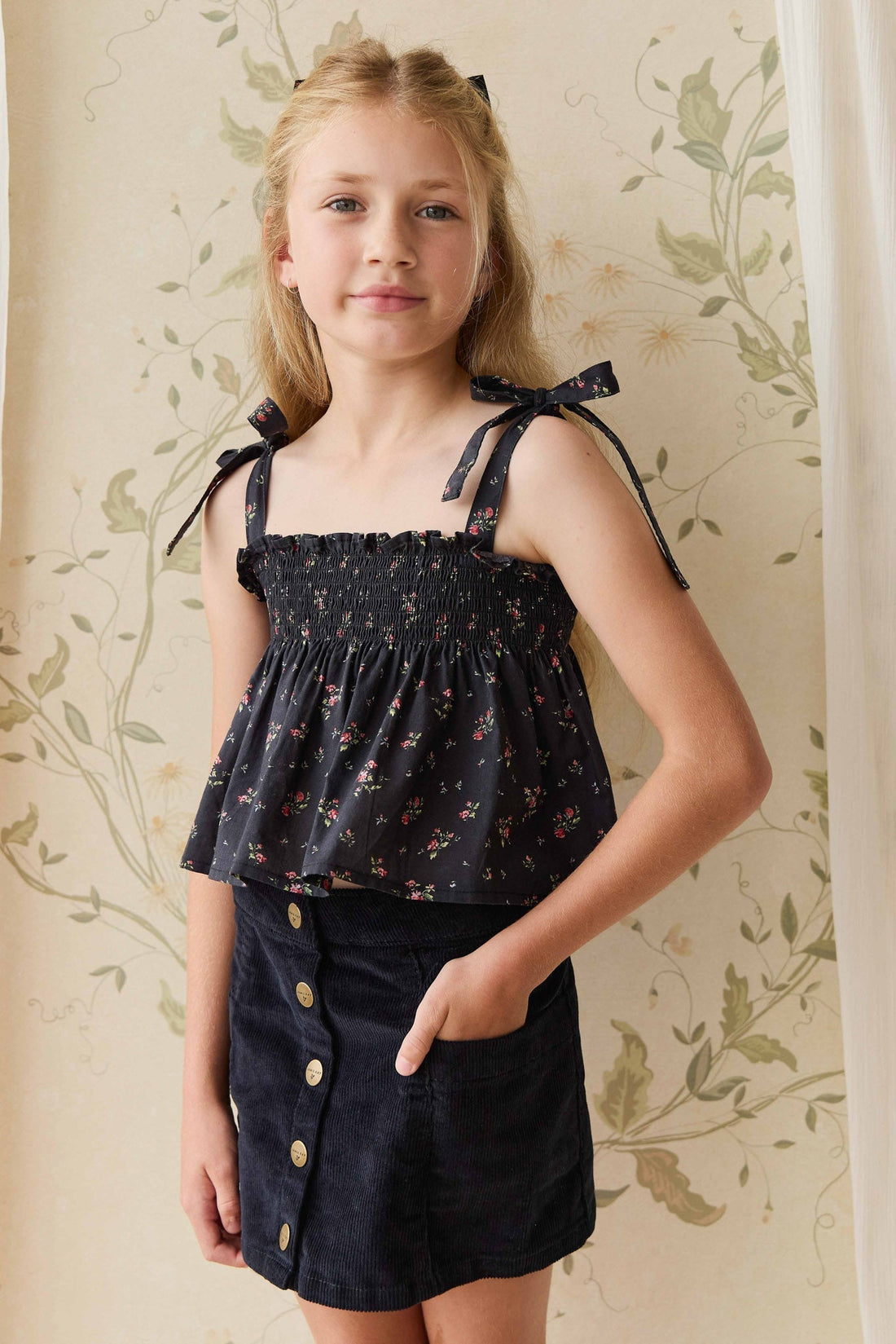 Lara Skirt - Ebony Childrens Skirt from Jamie Kay USA