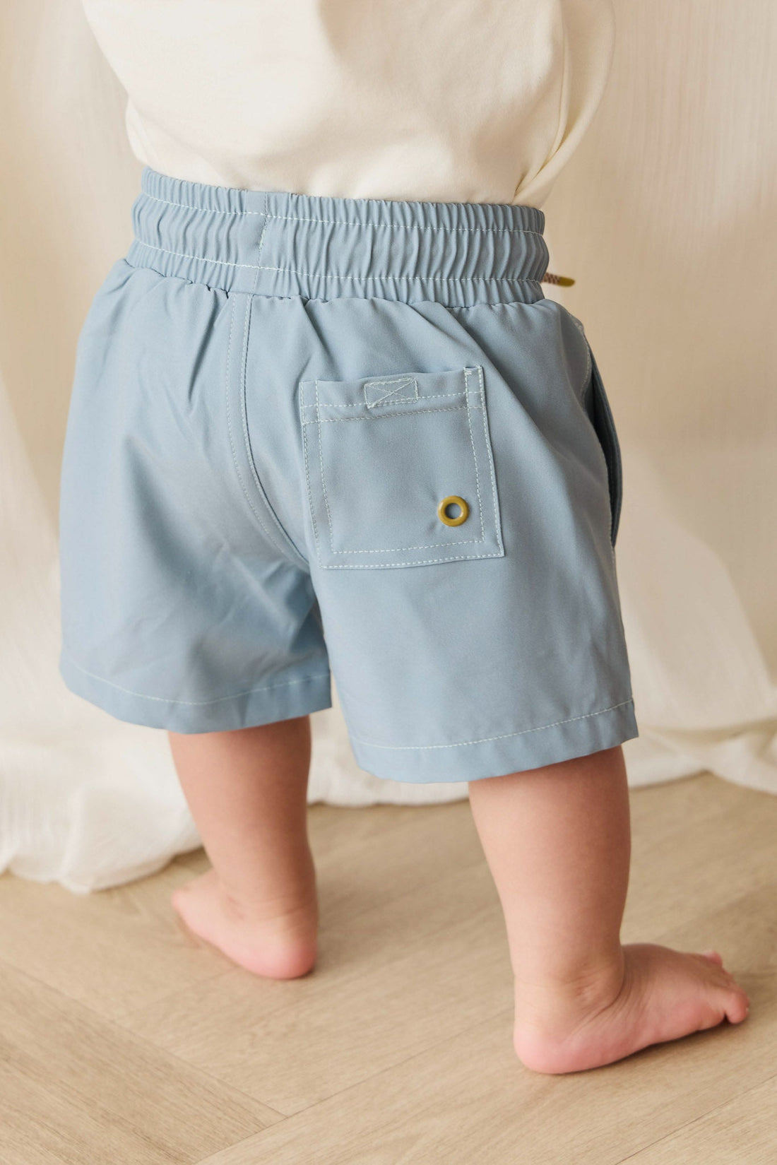 Wyatt Board Short - Cenote Childrens Swimwear from Jamie Kay USA