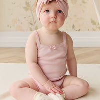 Organic Cotton Modal Singlet Bodysuit - Trinket Childrens Bodysuit from Jamie Kay USA