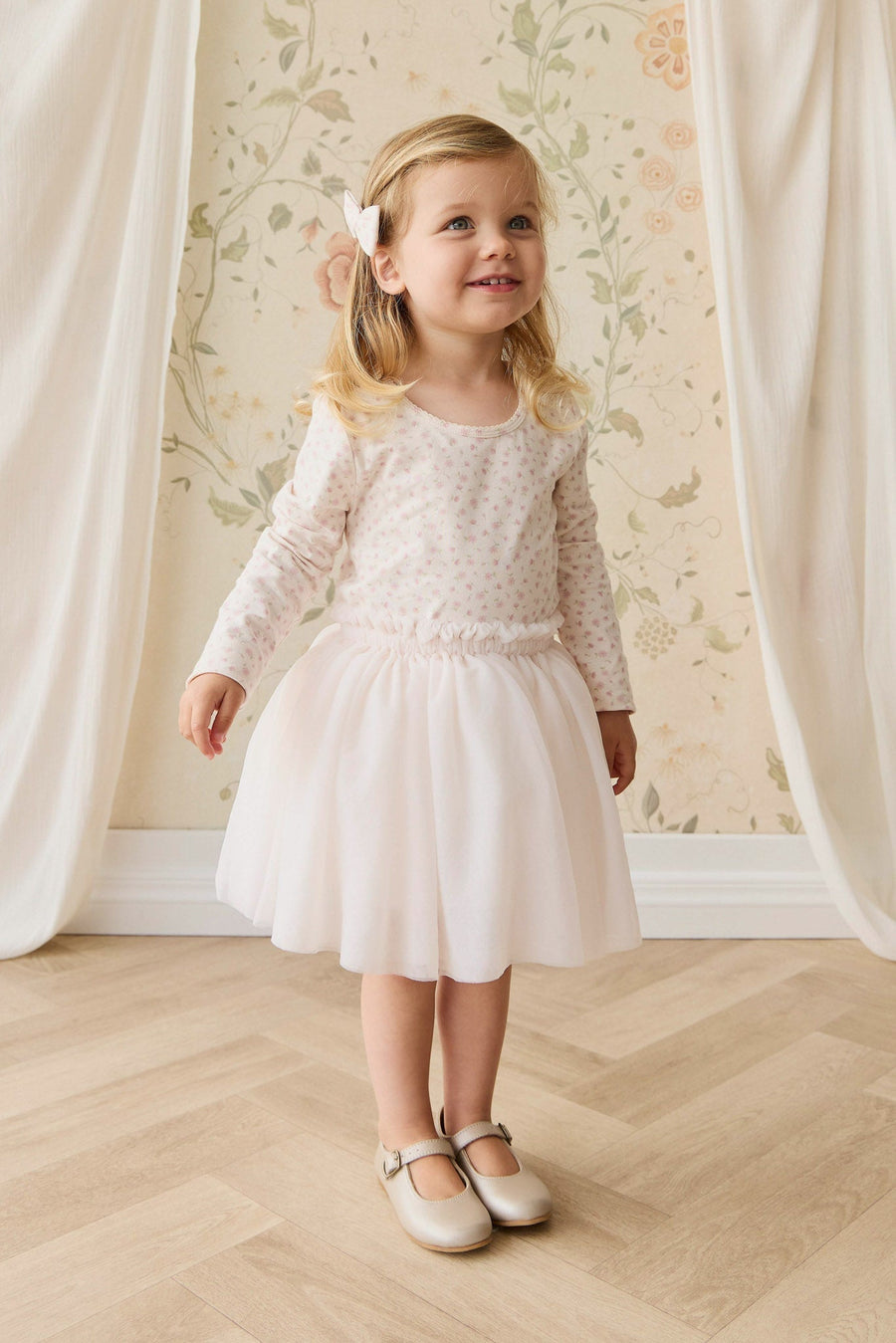 Lilah Skirt - Parisian Pink Childrens Skirt from Jamie Kay USA