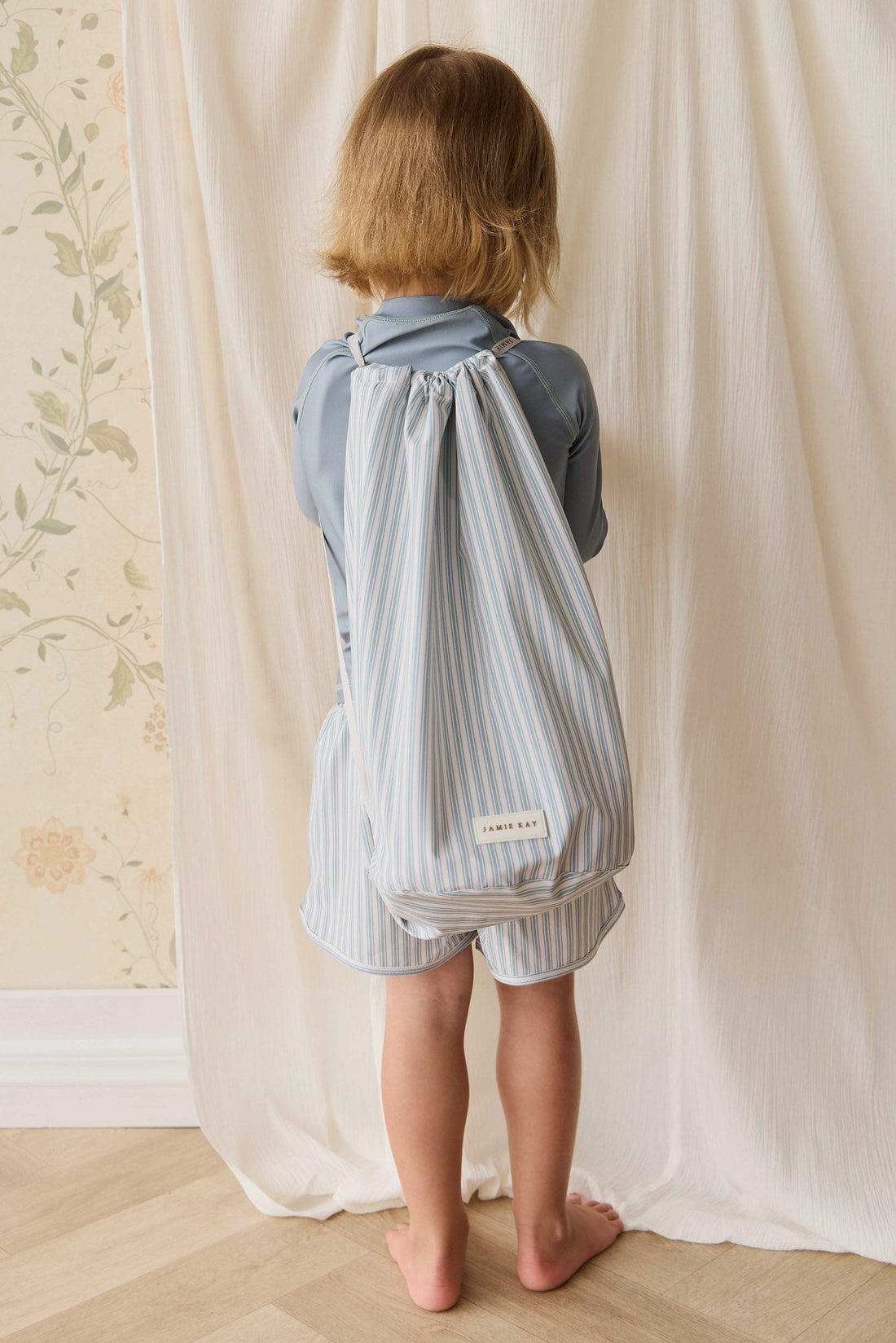 Swim Bag - Variegated Stripe Cenote Childrens Swimwear from Jamie Kay USA