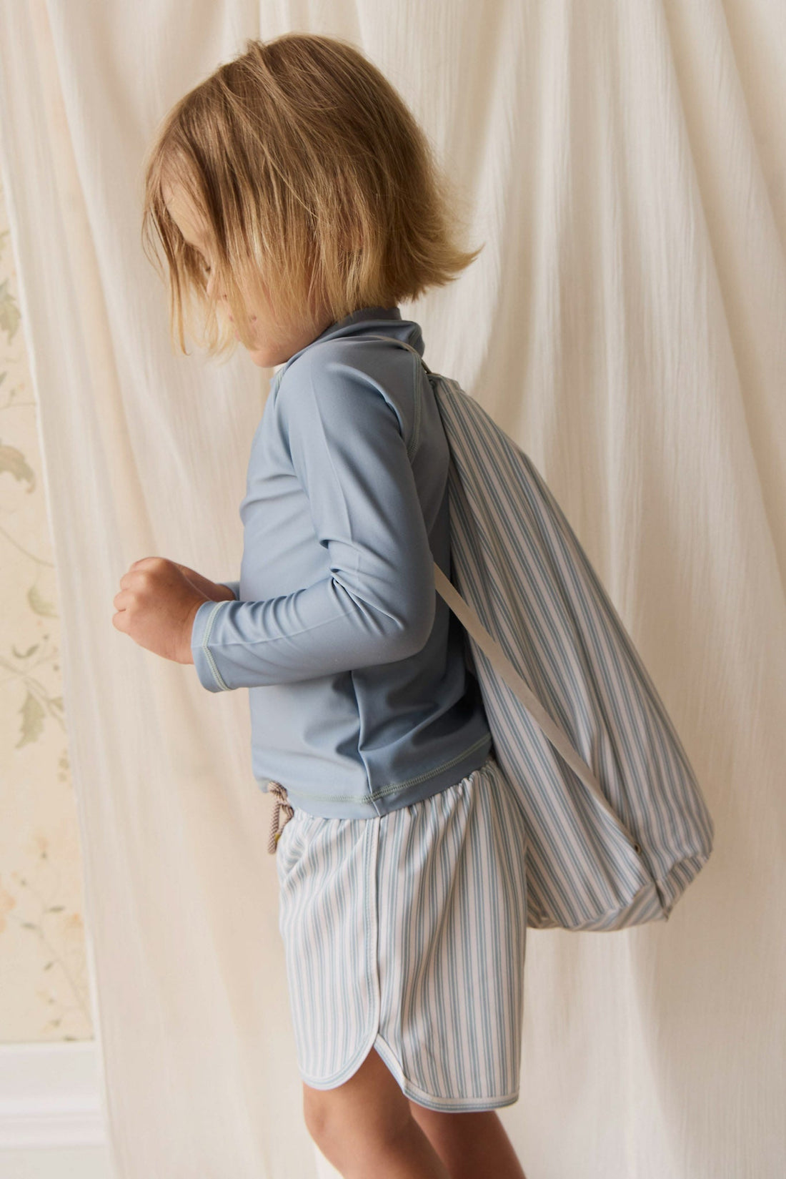 Swim Bag - Variegated Stripe Cenote Childrens Swimwear from Jamie Kay USA