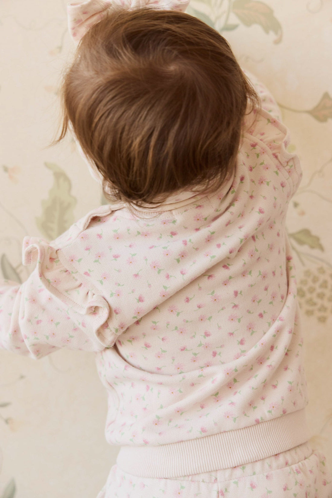 Organic Cotton Lilith Sweatshirt - Victoria Blush Childrens Top from Jamie Kay USA