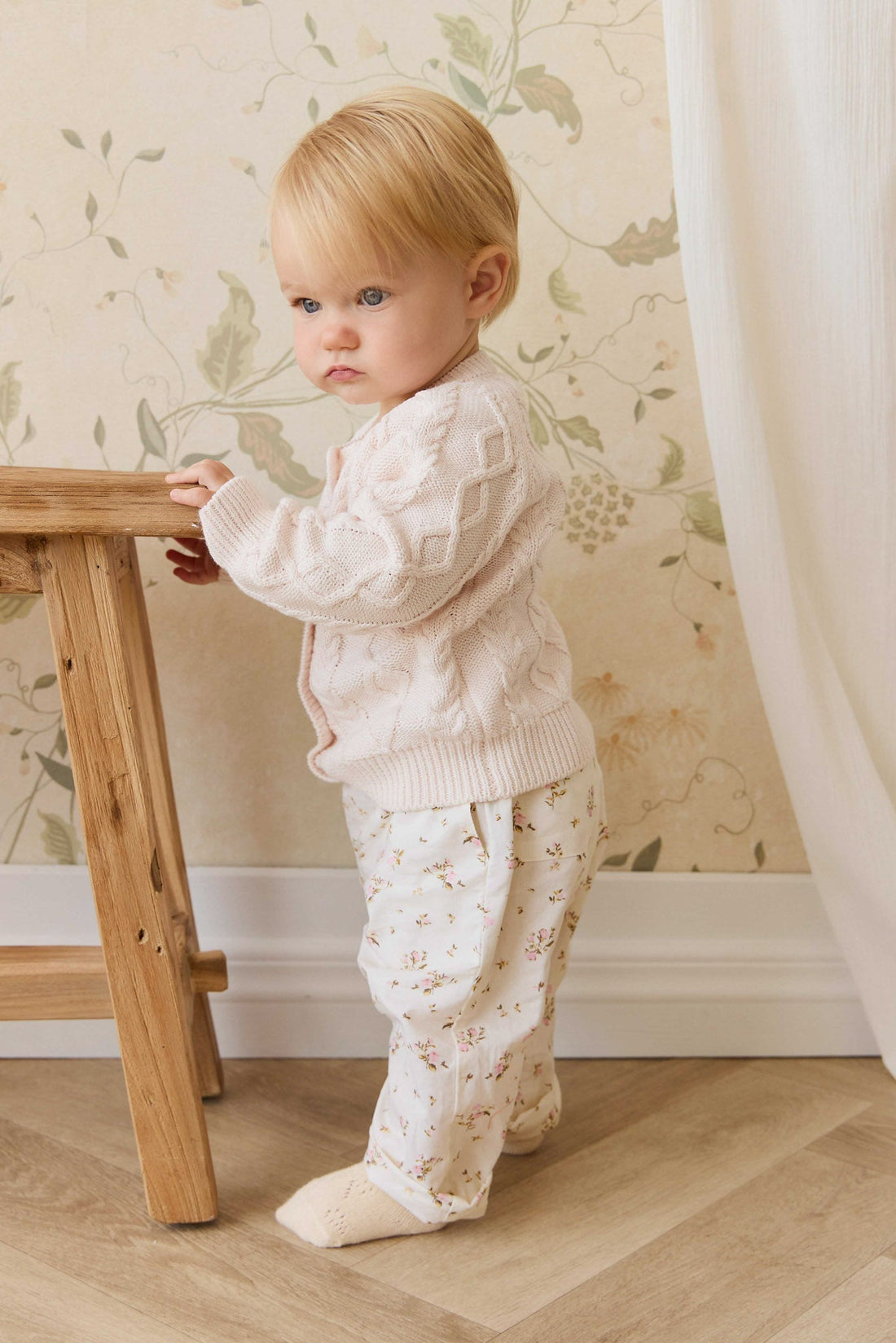 Alexis Cardigan - Cosy Mauve Childrens Cardigan from Jamie Kay USA