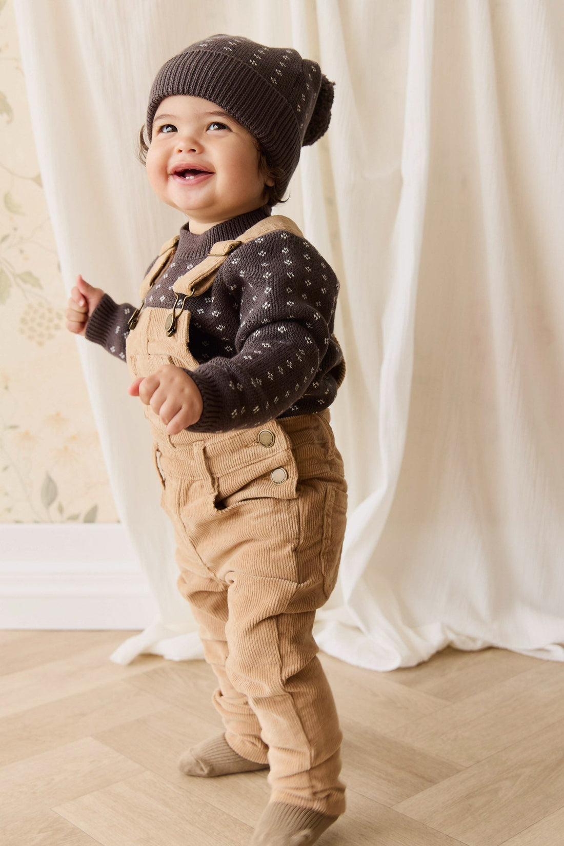 Jordie Overall - Jasmine Tea Childrens Overall from Jamie Kay USA