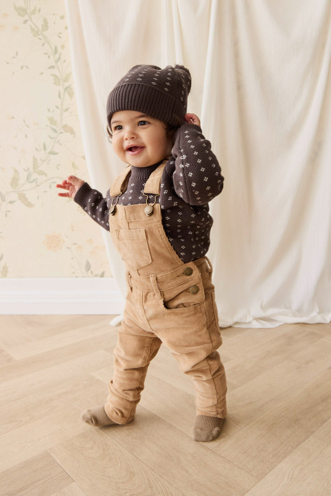 Jordie Overall - Jasmine Tea Childrens Overall from Jamie Kay USA