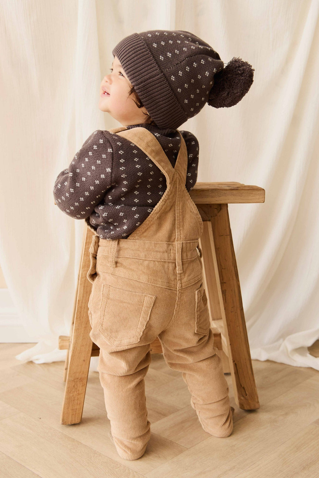 Jordie Overall - Jasmine Tea Childrens Overall from Jamie Kay USA
