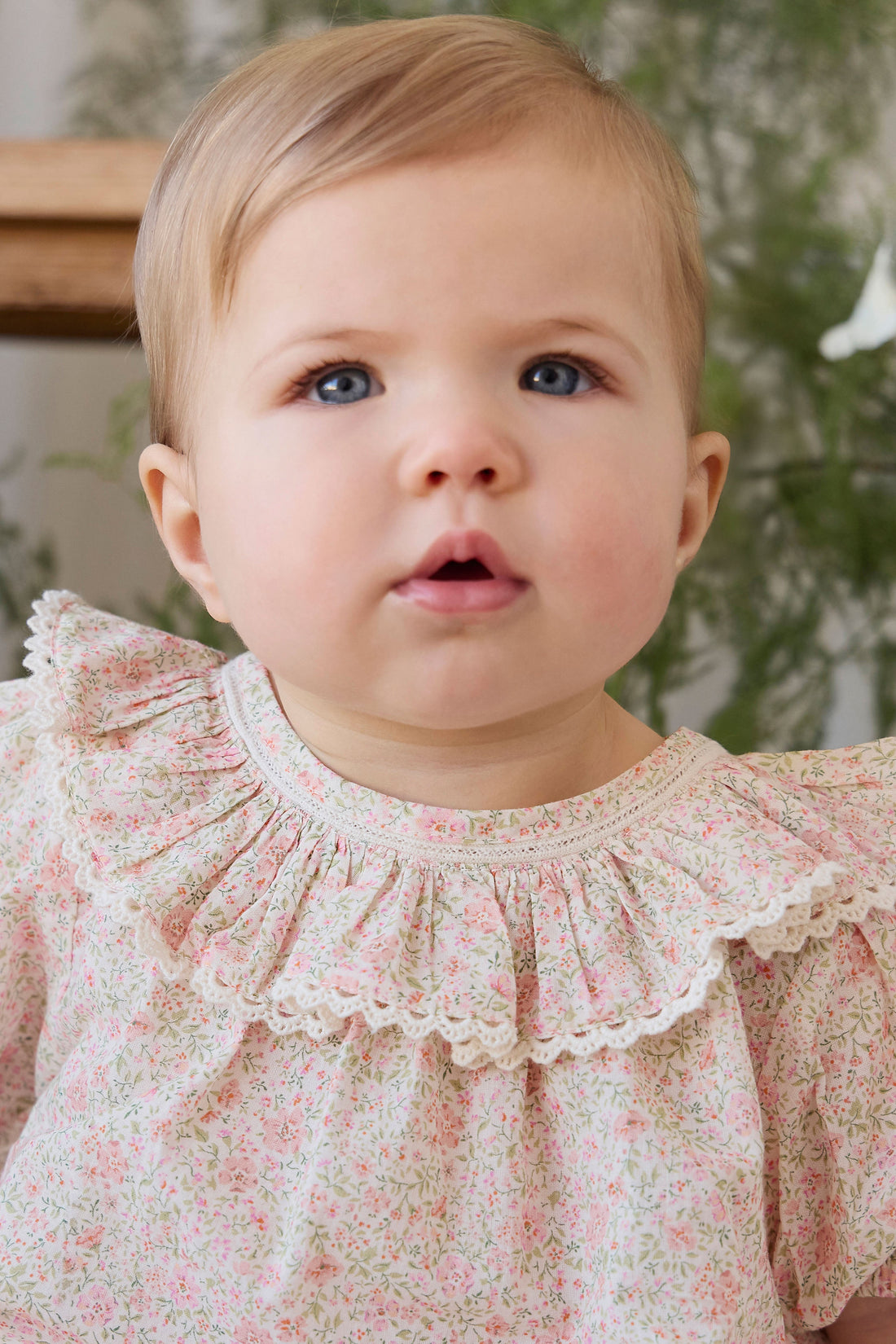 Organic Cotton Misty Top - Flora Pink Childrens Top from Jamie Kay USA