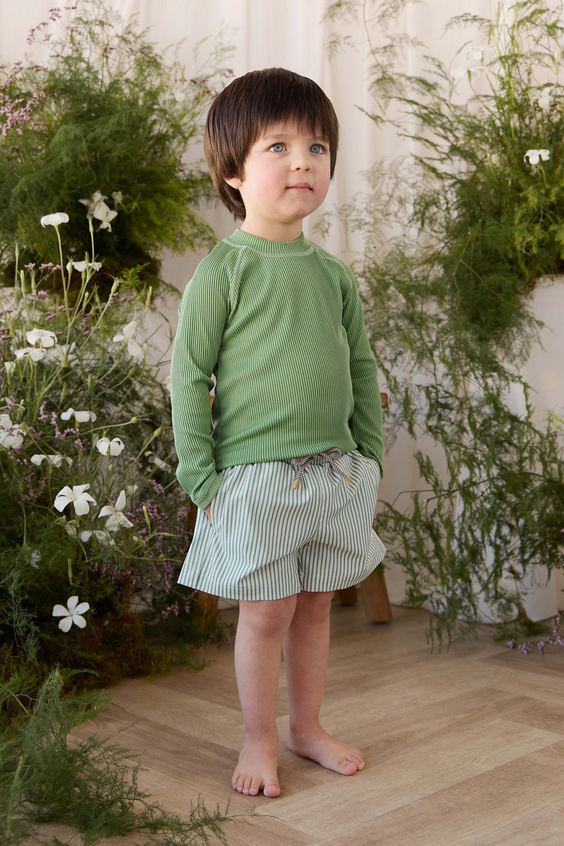Joel Swim Vest - Snow Pea Childrens Swimwear from Jamie Kay USA