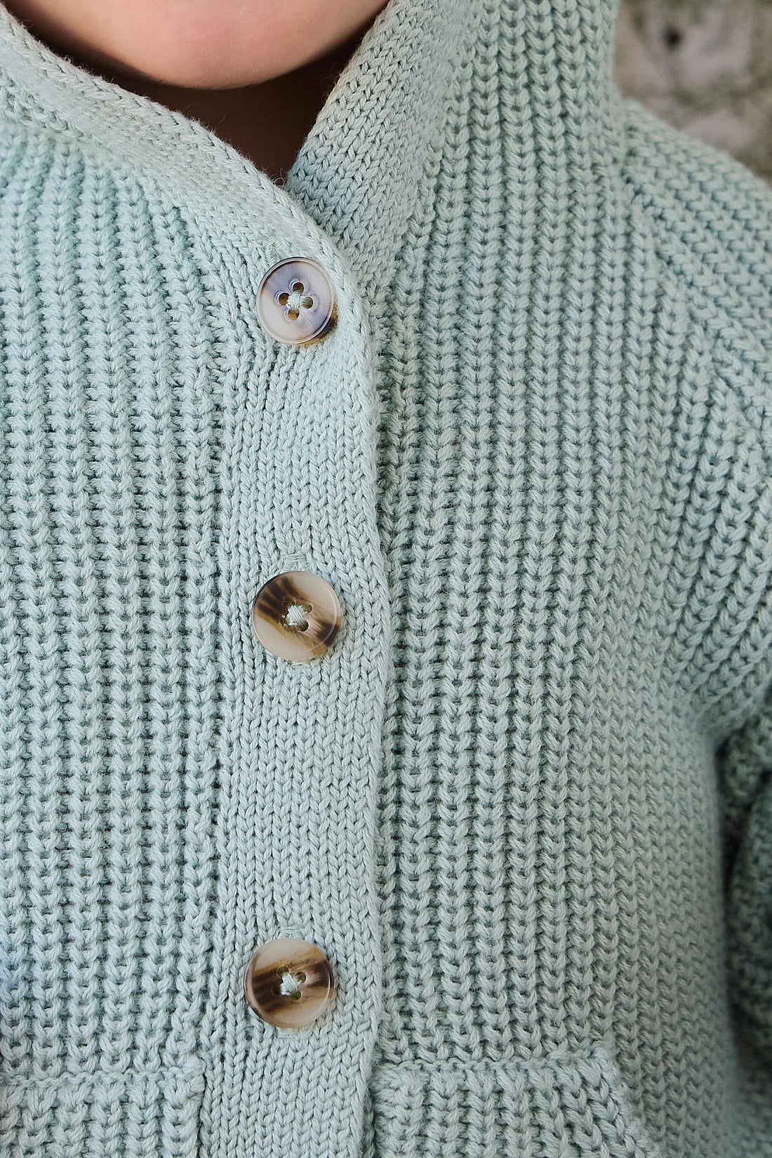 Bear Cardigan - Reef Childrens Cardigan from Jamie Kay USA