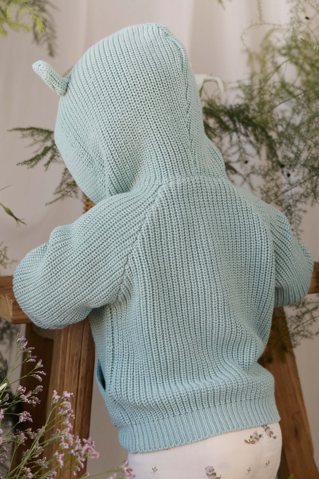 Bear Cardigan - Reef Childrens Cardigan from Jamie Kay USA